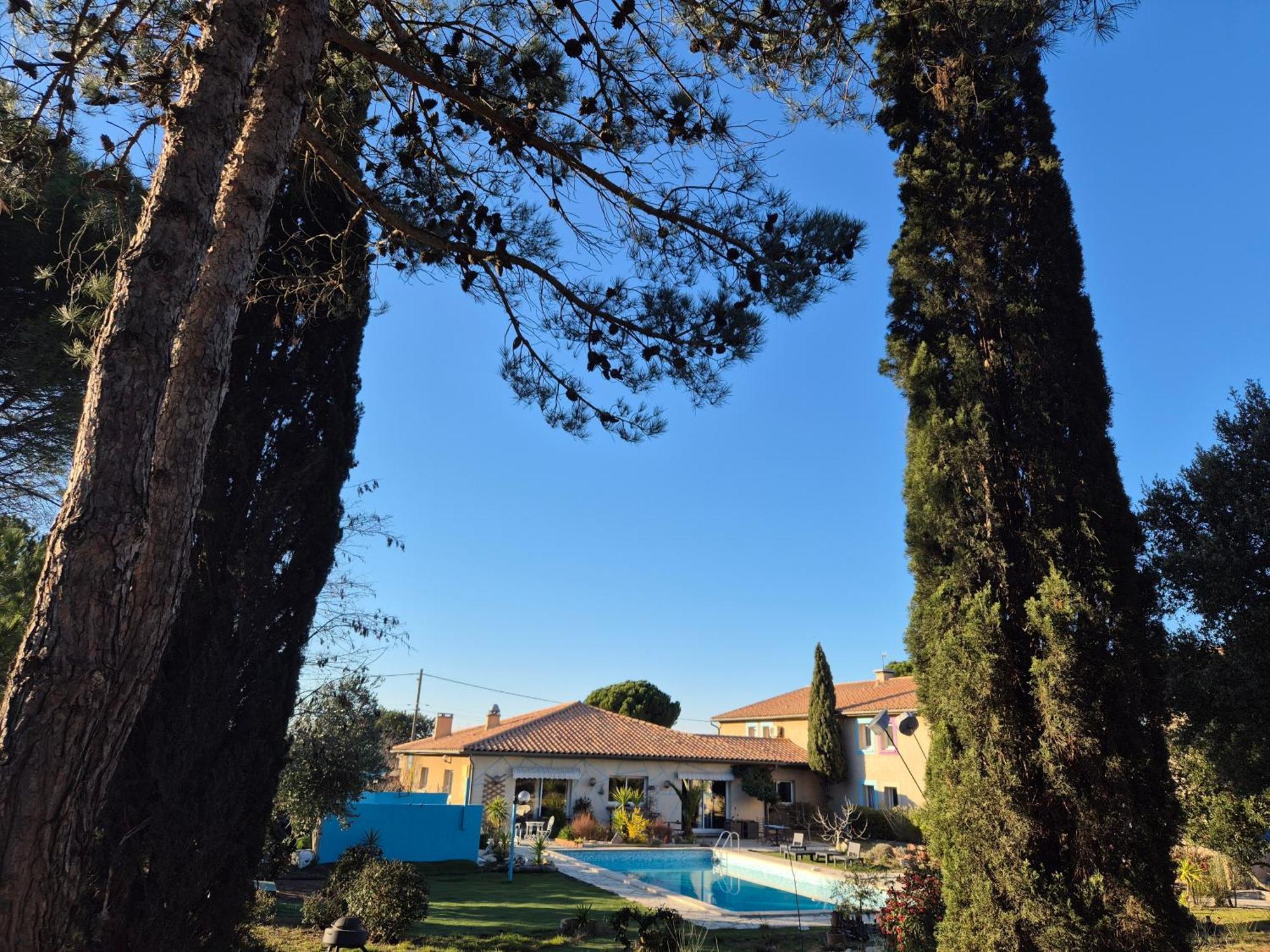 Bel Hotel Restaurant La Gentilhommiere Trèbes Zewnętrze zdjęcie